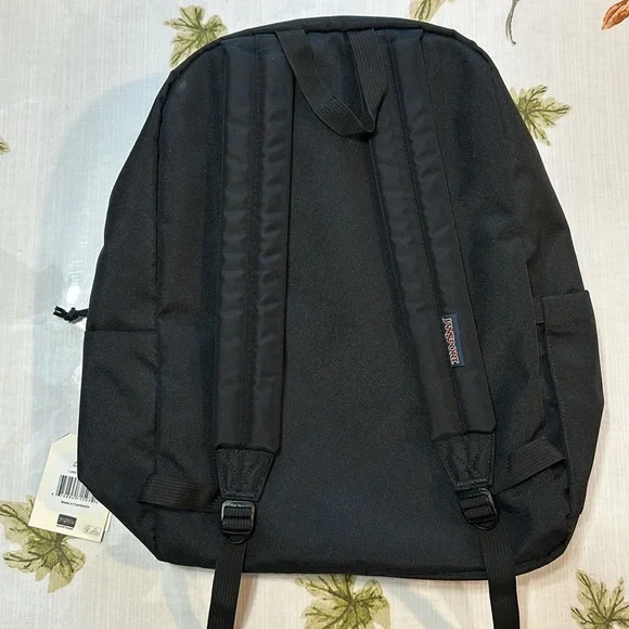NWT Jansport SUPERBREAK black backpack - Picture 5 of 14